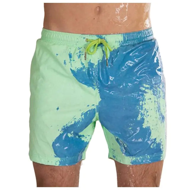 Quick Dry Color Changing Beach Shorts