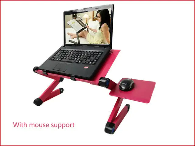 Laptop Foldable Stand With Mouse Board 1