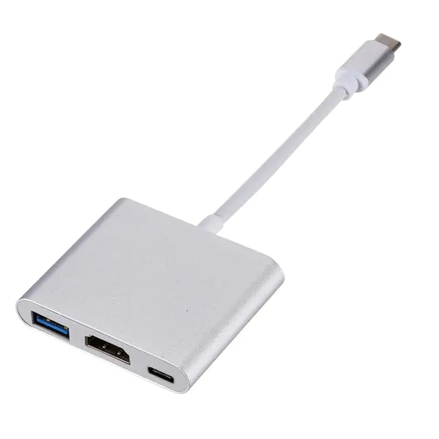 Type C To HDMI Charging Port Sliver