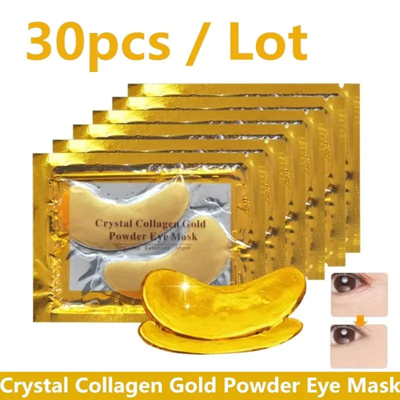 Crystal Collagen Gold Powder Eye Mask 15 Pairs