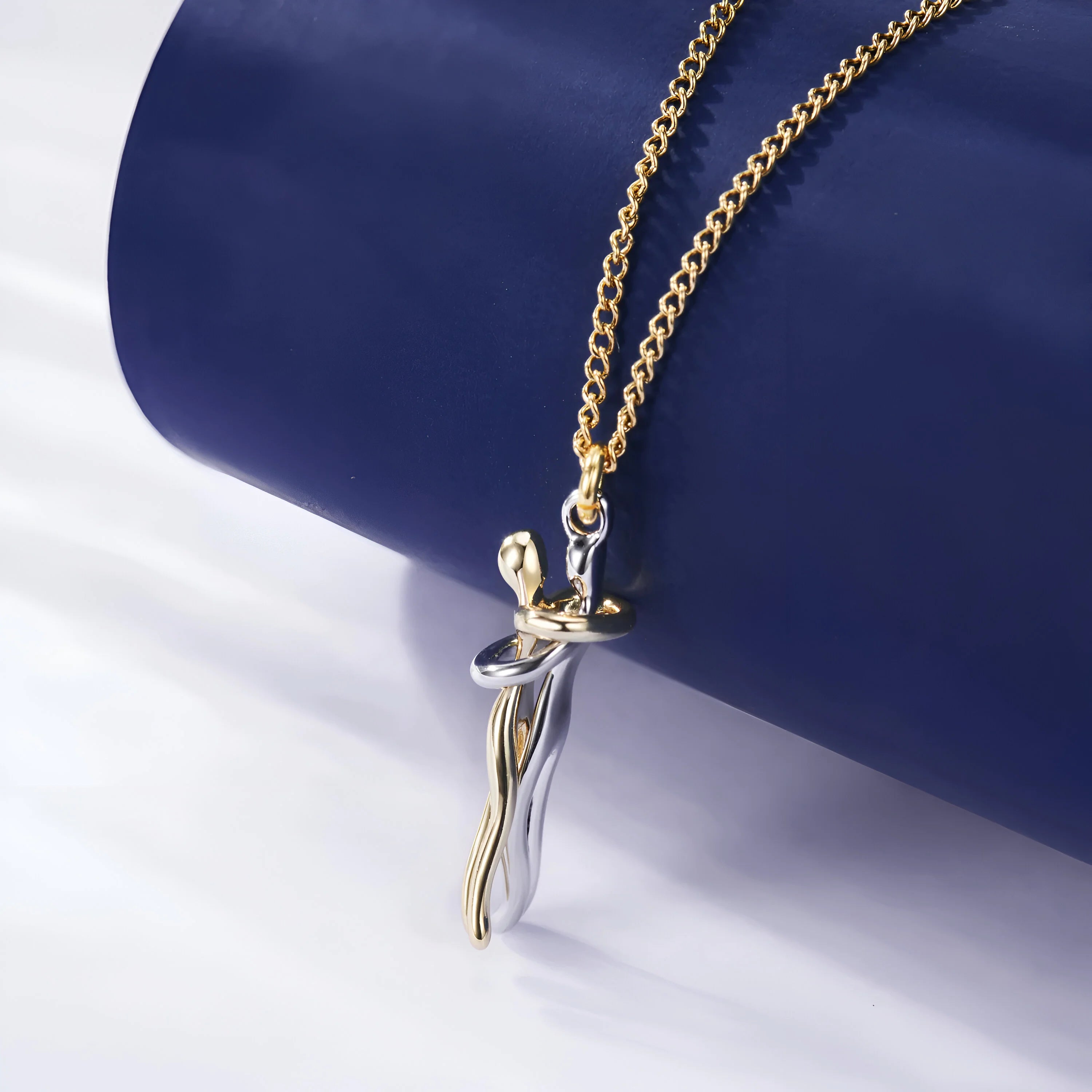 KnuffelKetting™️ - Uniek & elegant GRATIS RING Knuffel Ketting - Zilver & Goud + GRATIS Gouden Ri