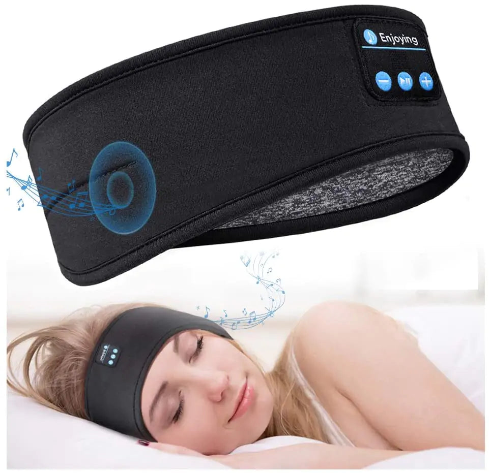 Słuchawki do spania Bluetooth z opaską sportową
