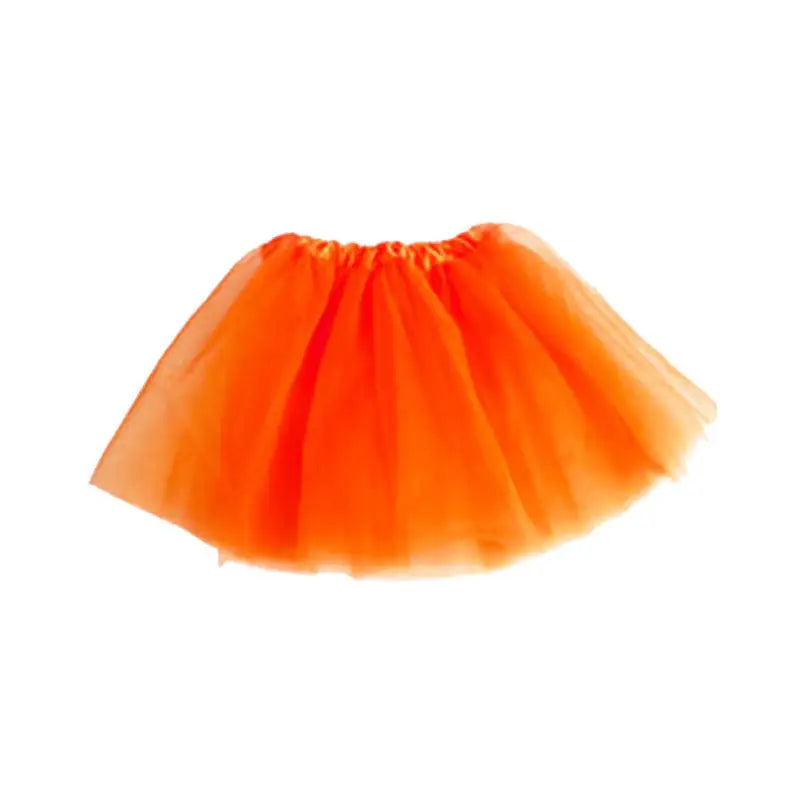 Half Length Skirt Tutu Orange One size