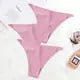 Silk Seamless Bikini Pink Medium