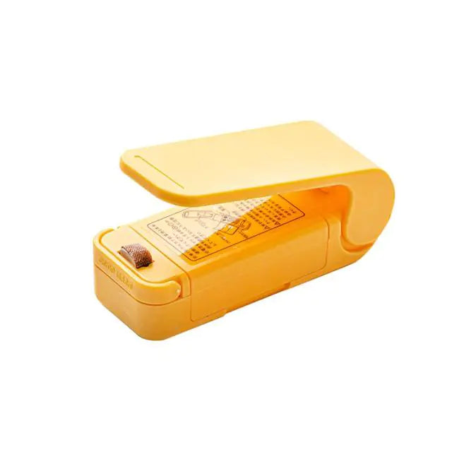Portable Bag Heat Sealer Yellow