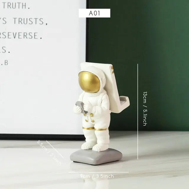 Creative Astronaut Storage Organizer Figurines Astronaut 3
